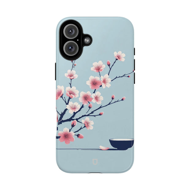 iPhone 16 Plus Tough Case - Cherry Blossoms