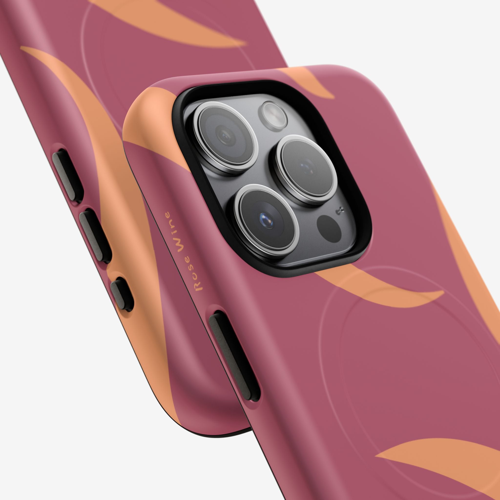 iPhone 15 Pro MagSafe Tough Case - Rose Wine