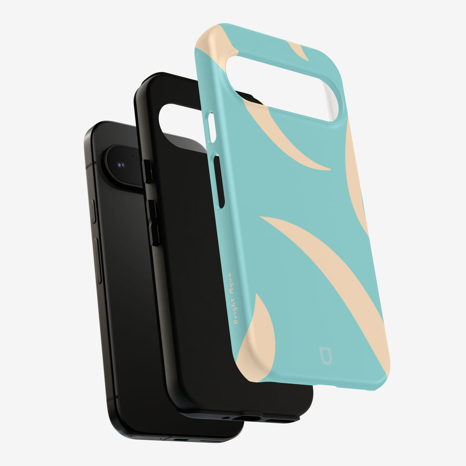 Google Pixel 9 and 9 Pro Tough Case - Bright Aqua