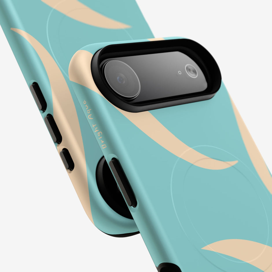 iPhone 17 Air MagSafe Tough Case - Bright Aqua