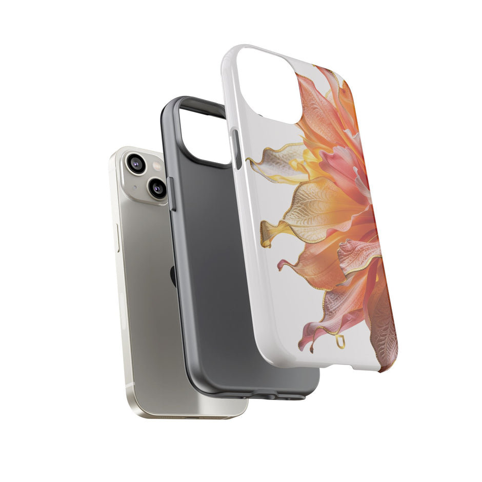 iPhone 14 Series Tough Case - Ember Bloom White