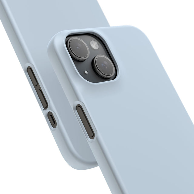 iPhone 15 Plus Slim Case - Blue Pale