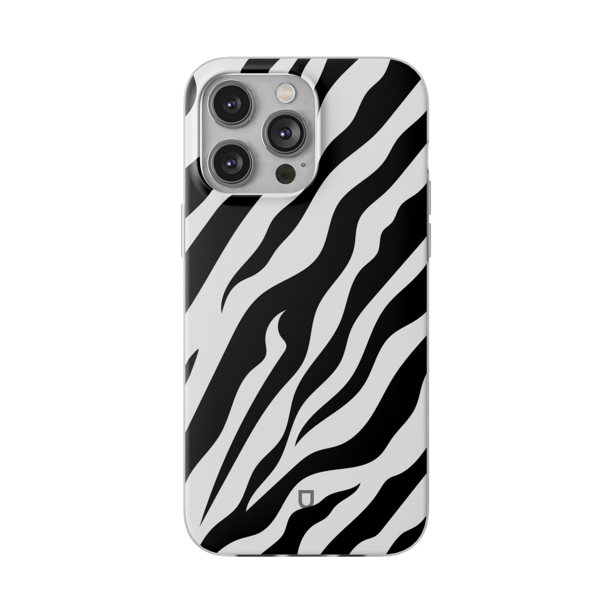 iPhone 14 Pro Max Flexi Case - Zebra