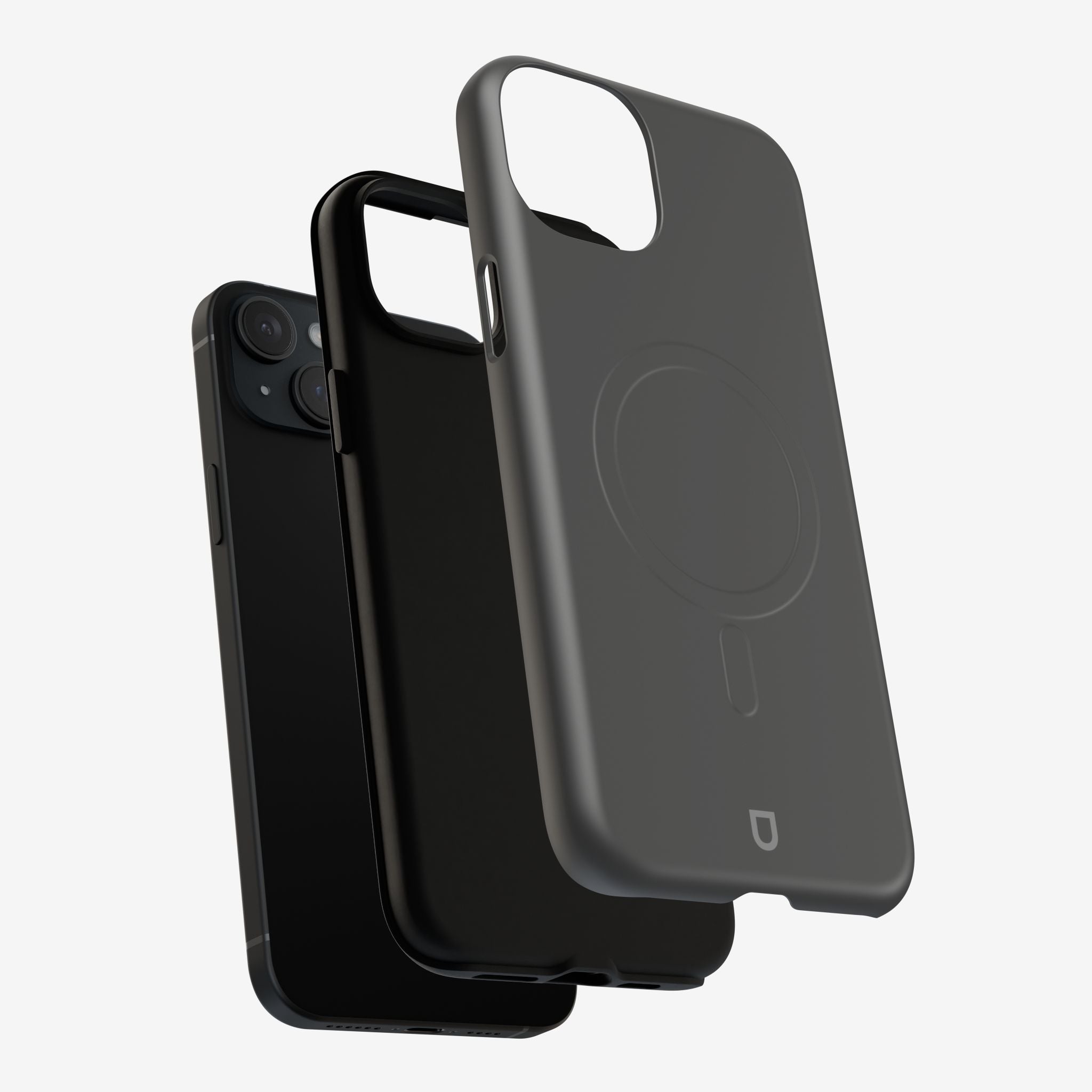 iPhone 15 Plus MagSafe Tough Case - Black