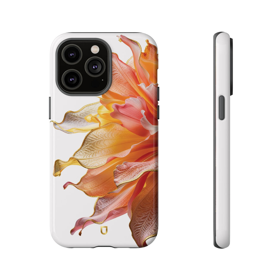 iPhone 14 Series Tough Case - Ember Bloom White