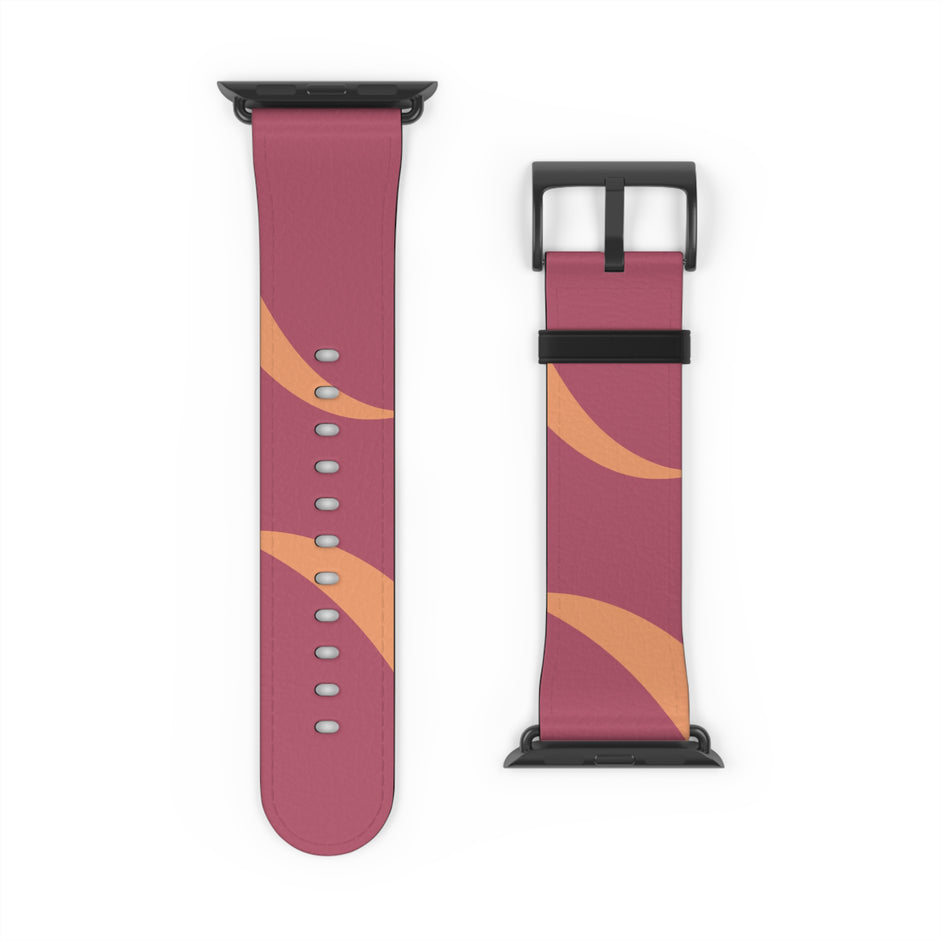 Apple Watch Series Bands 38-41 mm 42-45 mm - Rose Wine