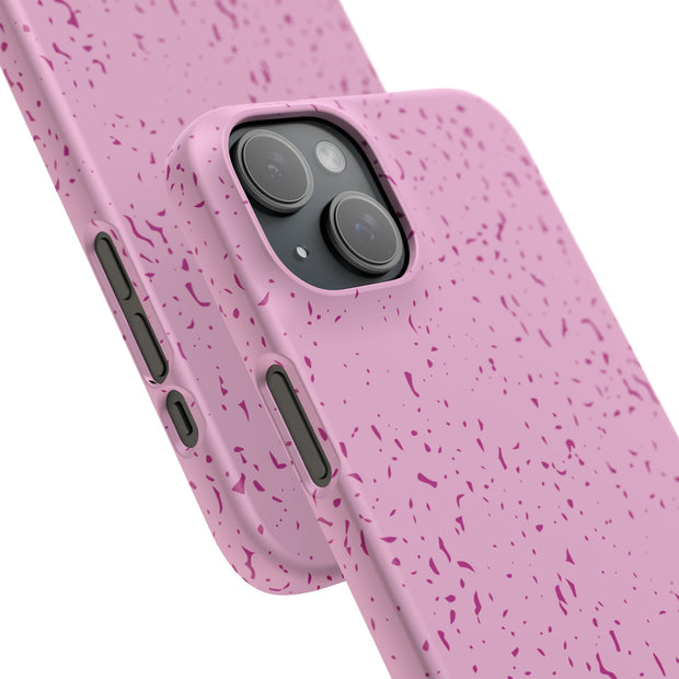 iPhone 15 Plus Slim Case - Flake Pink