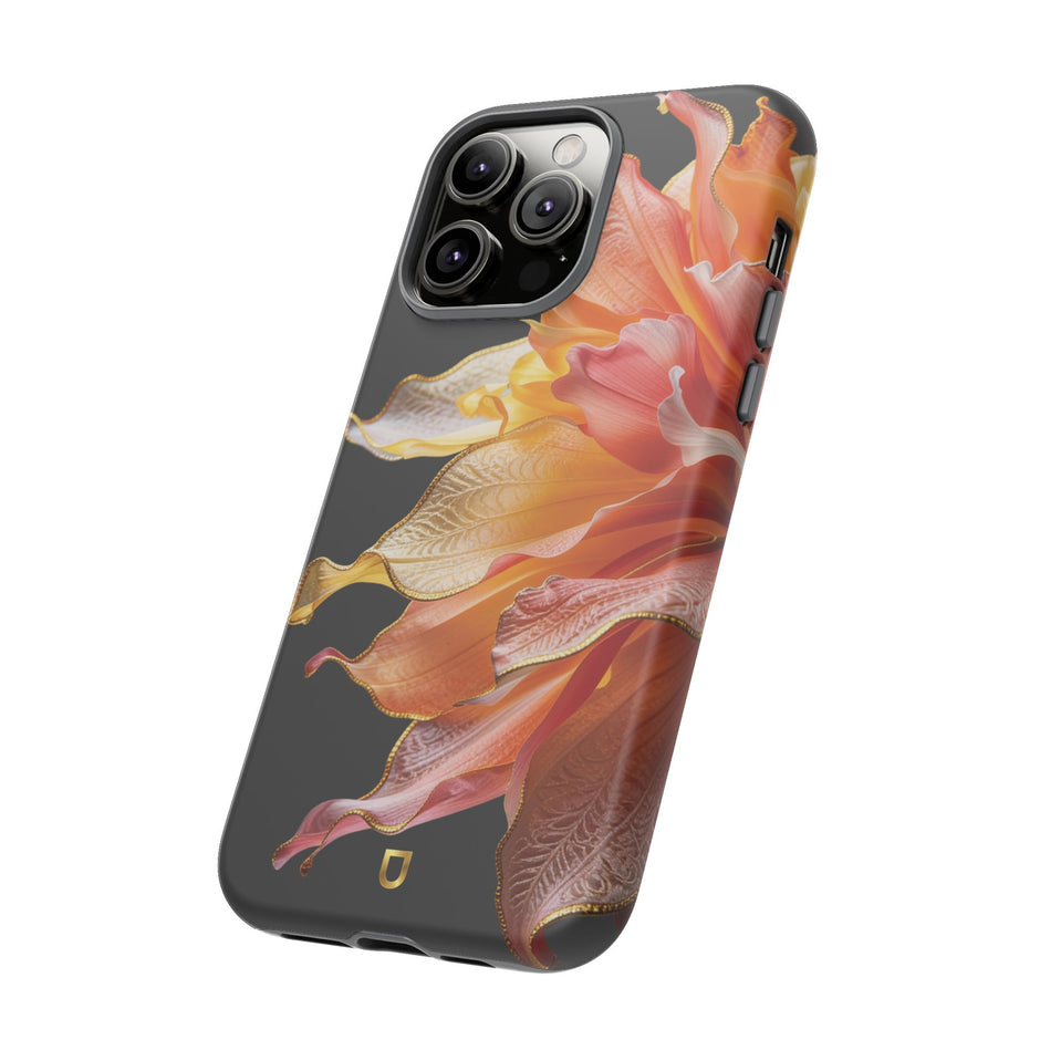 iPhone 14 Series Tough Case - Ember Bloom Black
