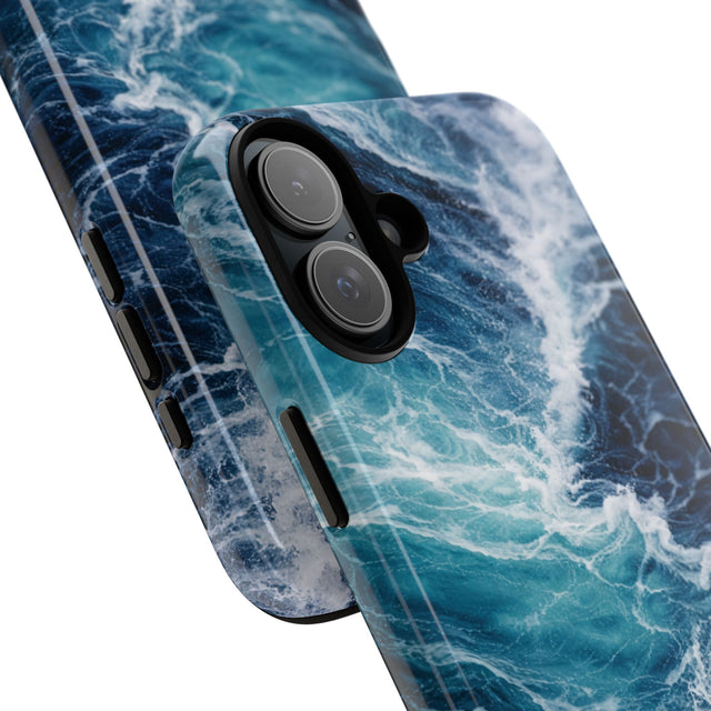 iPhone 16 Plus Tough Case - Deep Tide