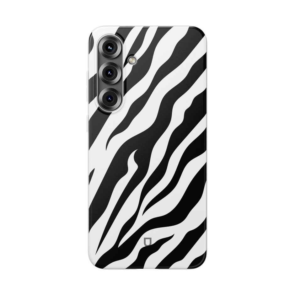 Samsung Galaxy S25+ Flexi Case - Zebra