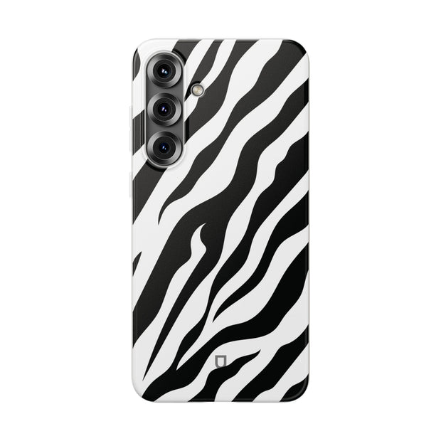 Samsung Galaxy S25+ Flexi Case - Zebra
