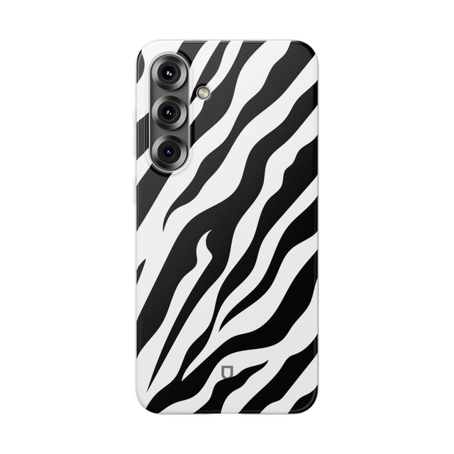 Samsung Galaxy S25+ Flexi Case - Zebra