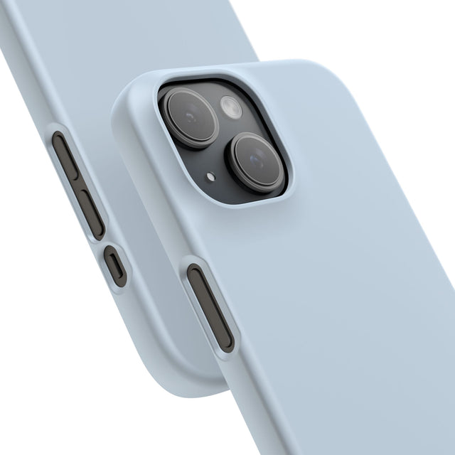 iPhone 15 Slim Case - Blue Pale