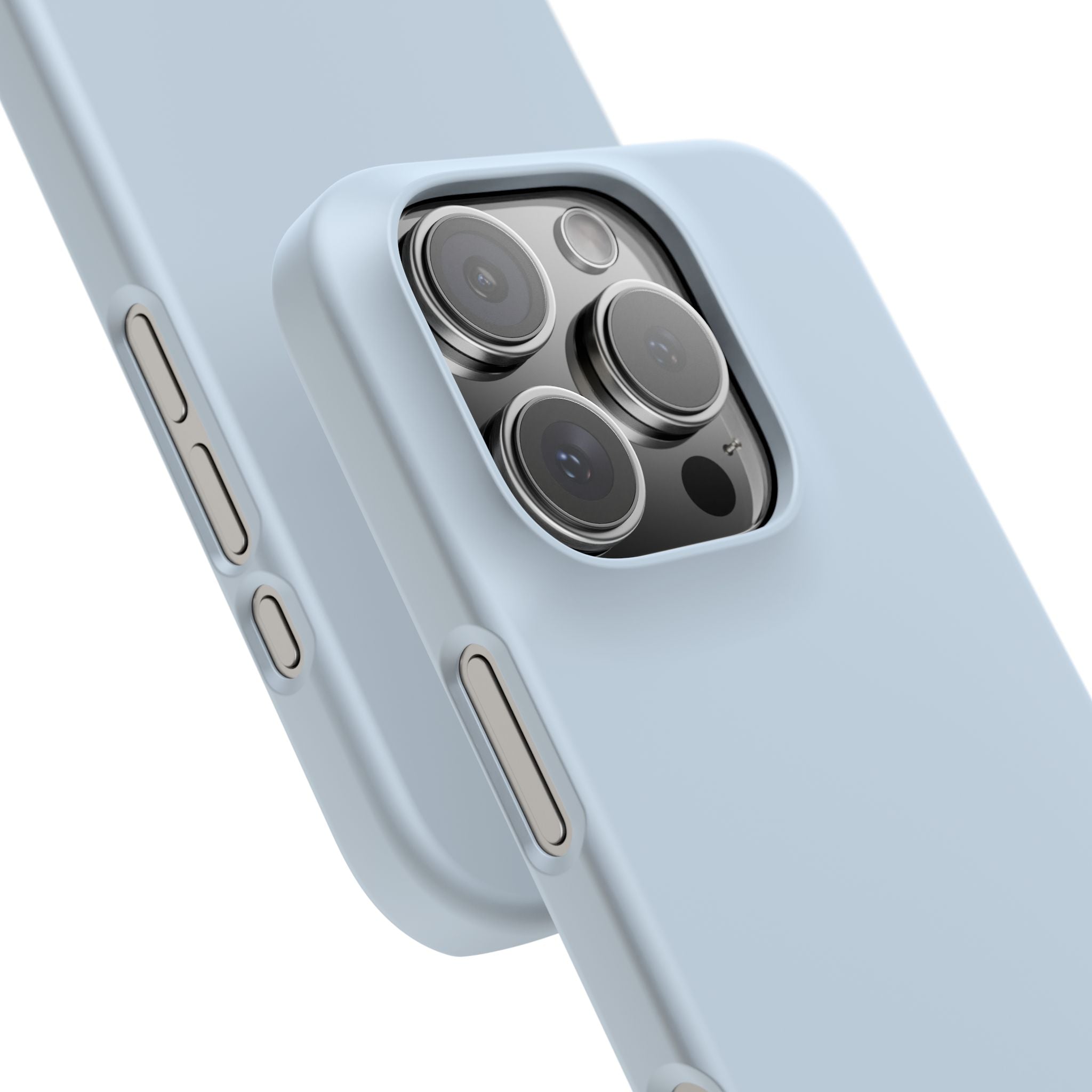 iPhone 16 Pro Slim Case - Blue Pale