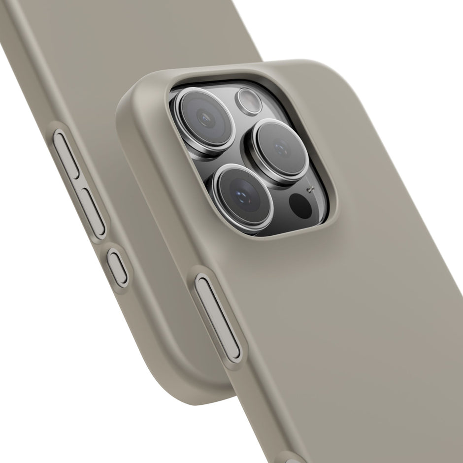iPhone 16 Pro Slim Case - Khaki Beige