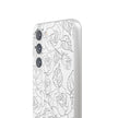 Samsung Galaxy S23+ Flexi Case - Black Rose