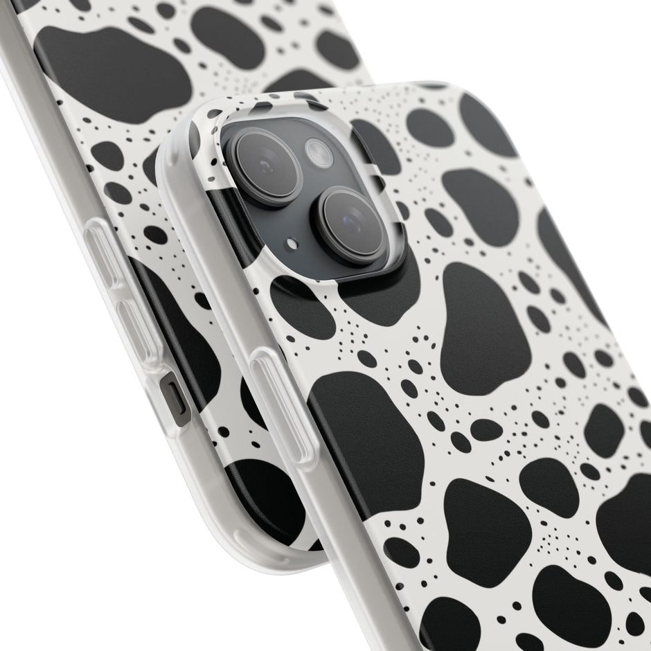iPhone 15 Plus Flexi Case - Dalmatian