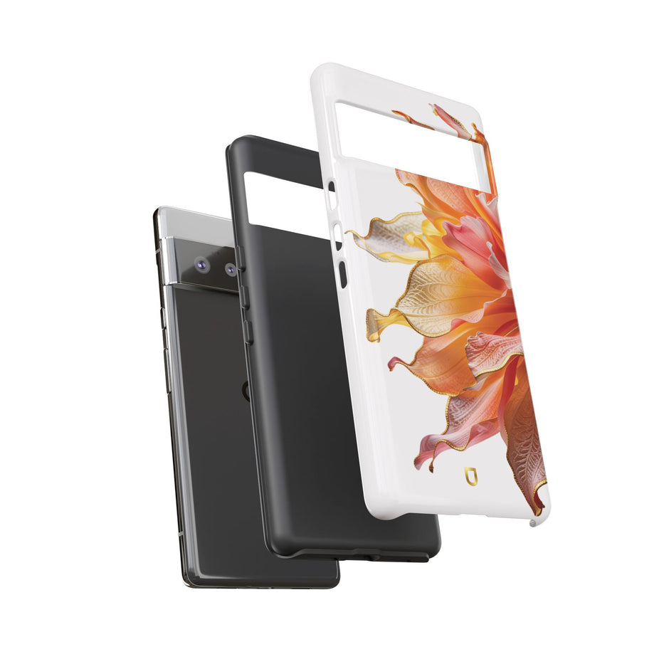 Google Pixel 6 Series Tough Case - Ember Bloom White