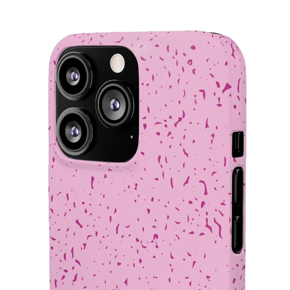 iPhone 13 Pro Slim Case - Flake Pink