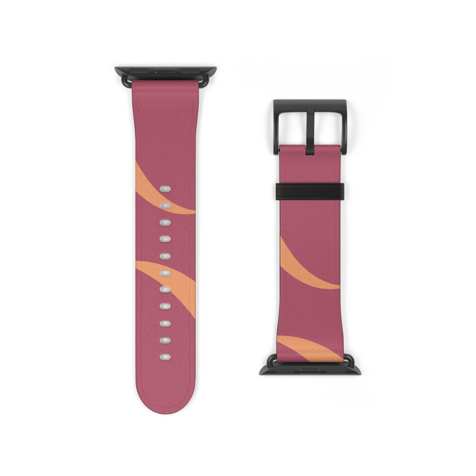 Apple Watch Series Bands 38-41 mm 42-45 mm - Rose Wine