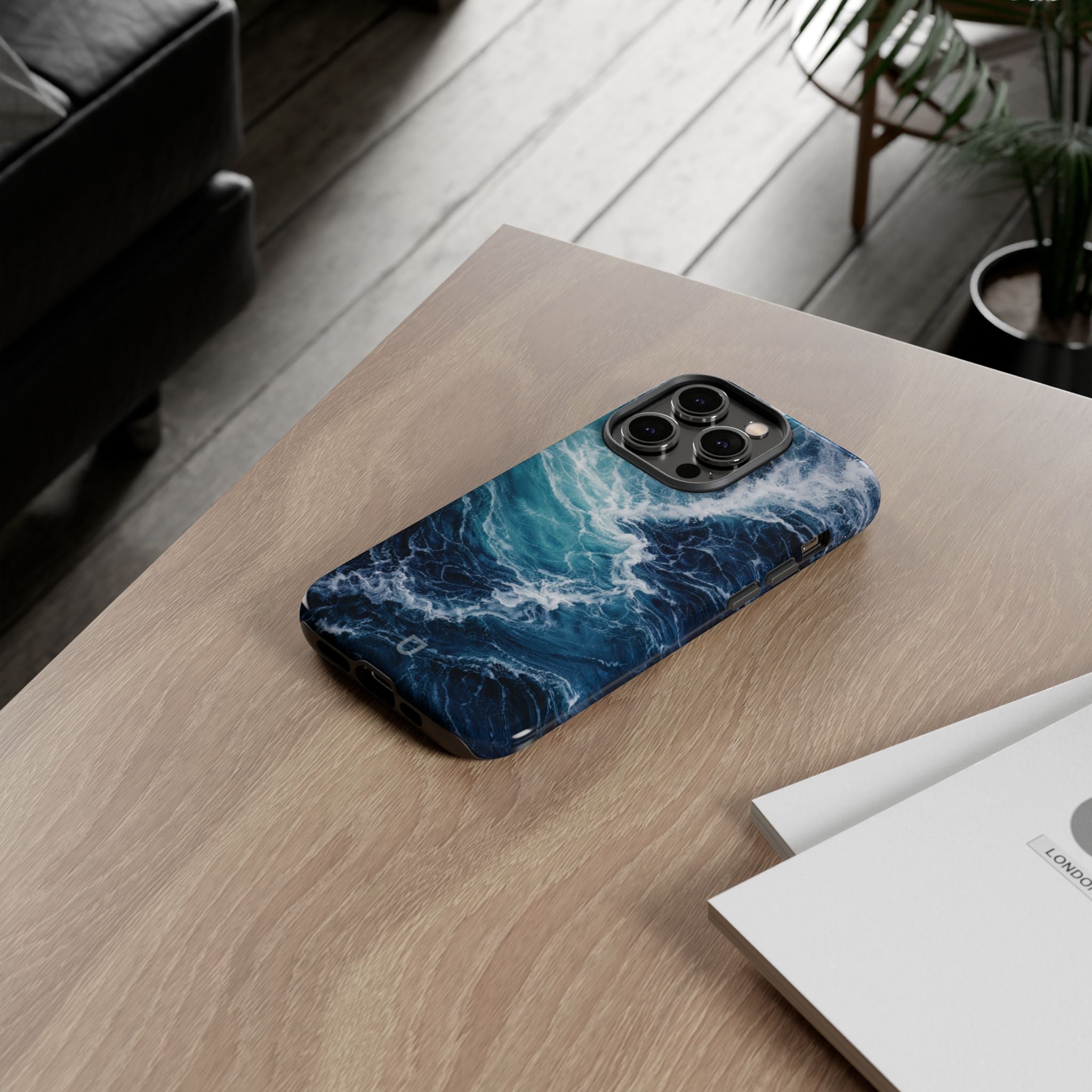 iPhone 14 Pro Tough Case - Deep Tide