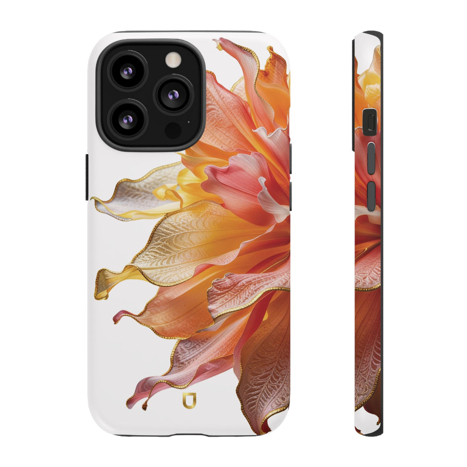 iPhone 13 Series Tough Case - Ember Bloom White