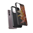 Samsung Galaxy S23 Series Tough Case - Ember Bloom Black