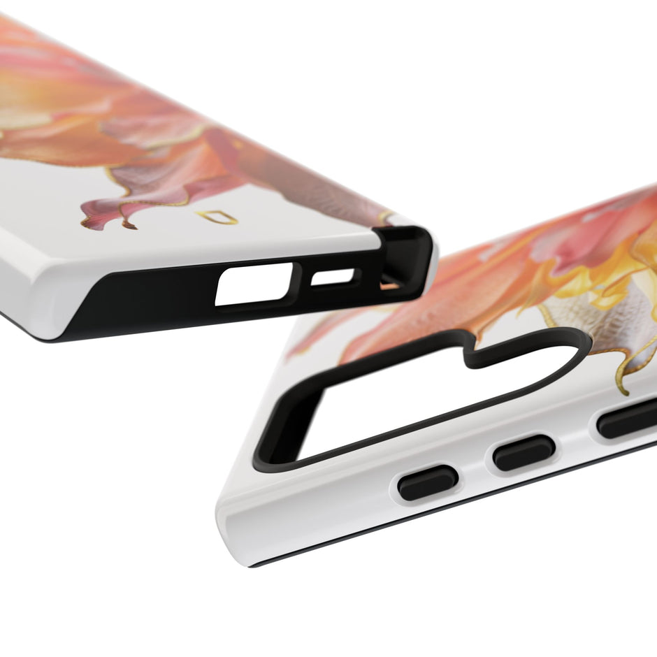 Samsung Galaxy S24 Series Tough Case - Ember Bloom White