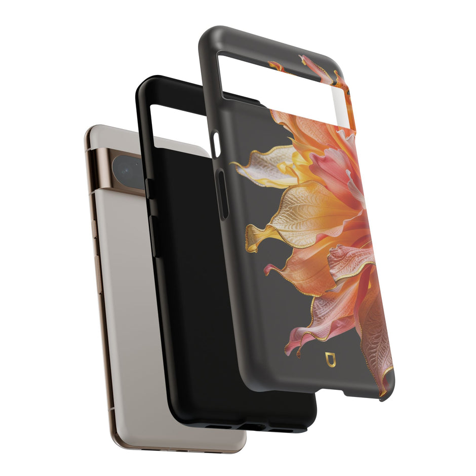 Google Pixel 8 Series Tough Case - Ember Bloom Black