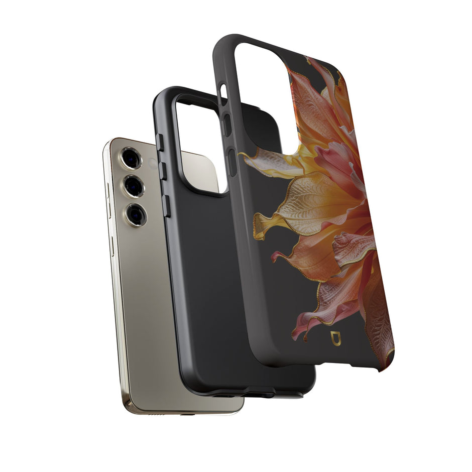 Samsung Galaxy S23 Series Tough Case - Ember Bloom Black