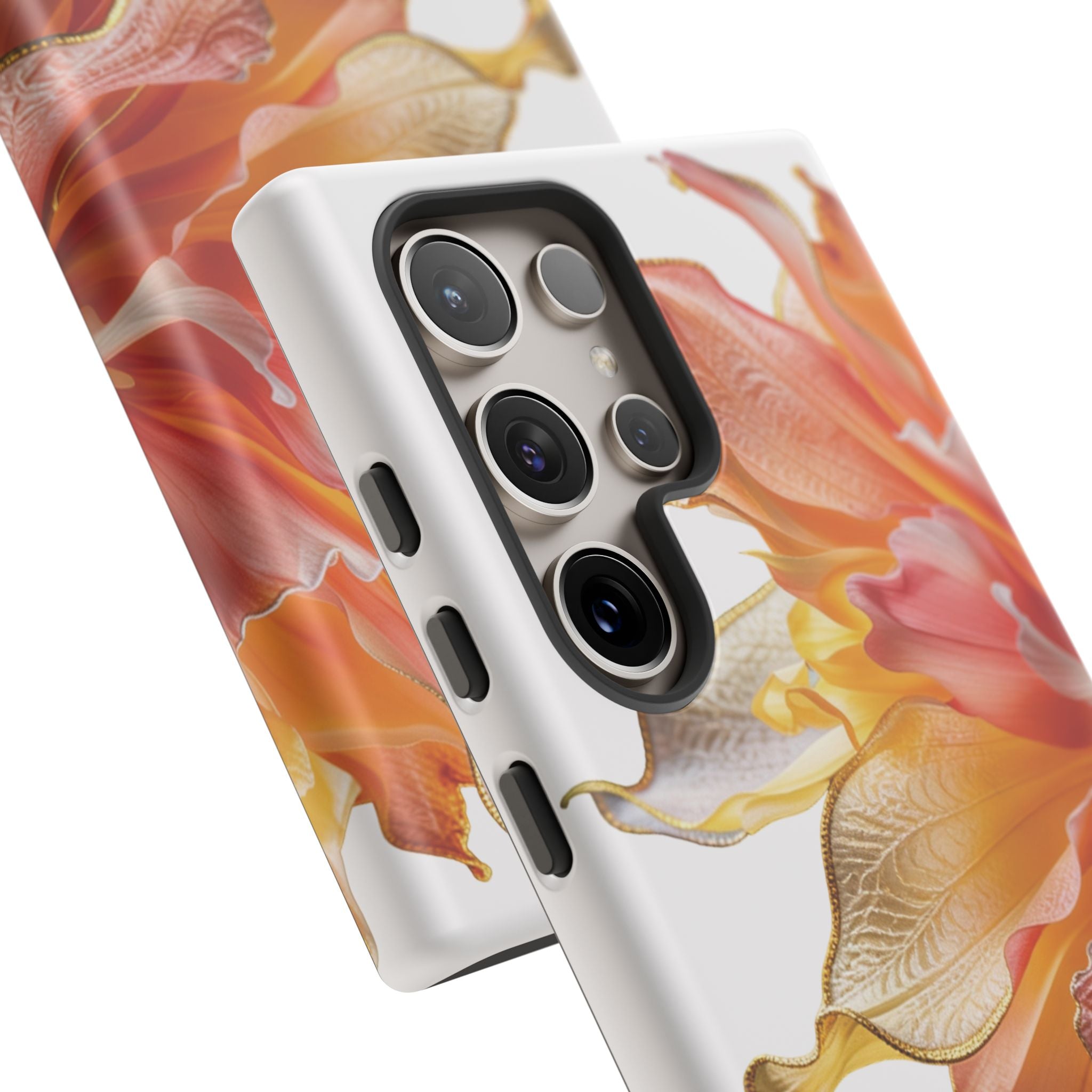 Samsung Galaxy S24 Series Tough Case - Ember Bloom White