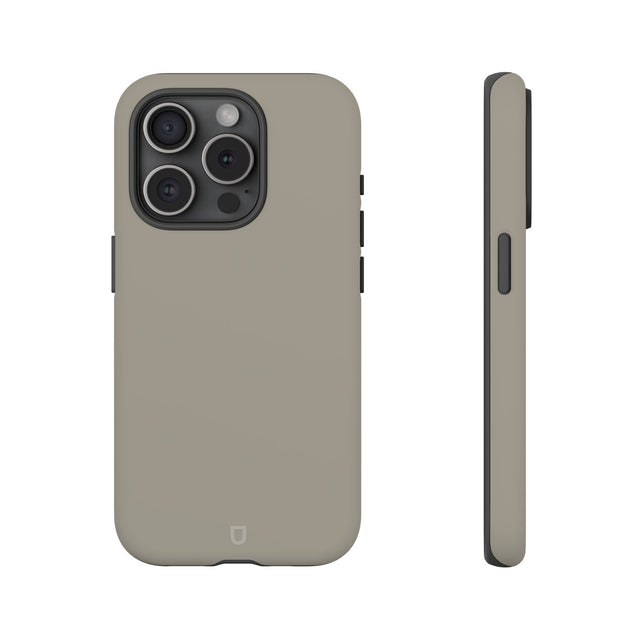 iPhone 15 Pro Tough Case - Khaki Beige