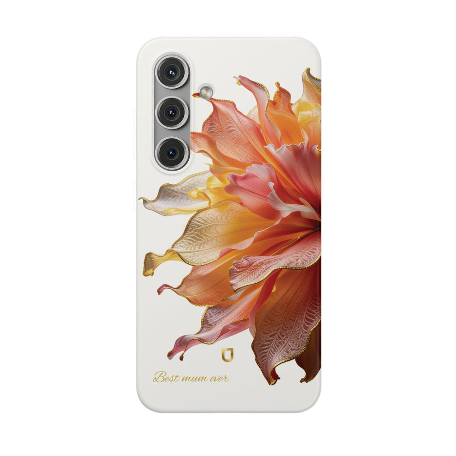 Samsung Galaxy S24 Series Flexi Case - Ember Bloom