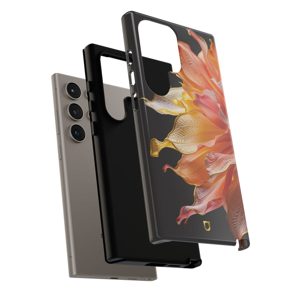 Samsung Galaxy S24 Series Tough Case - Ember Bloom Black