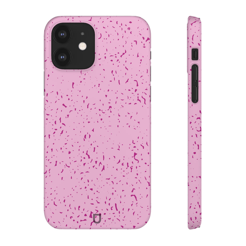 iPhone 12 Slim Case - Flake Pink
