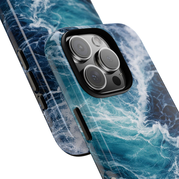 iPhone 16 Pro Tough Case - Deep Tide