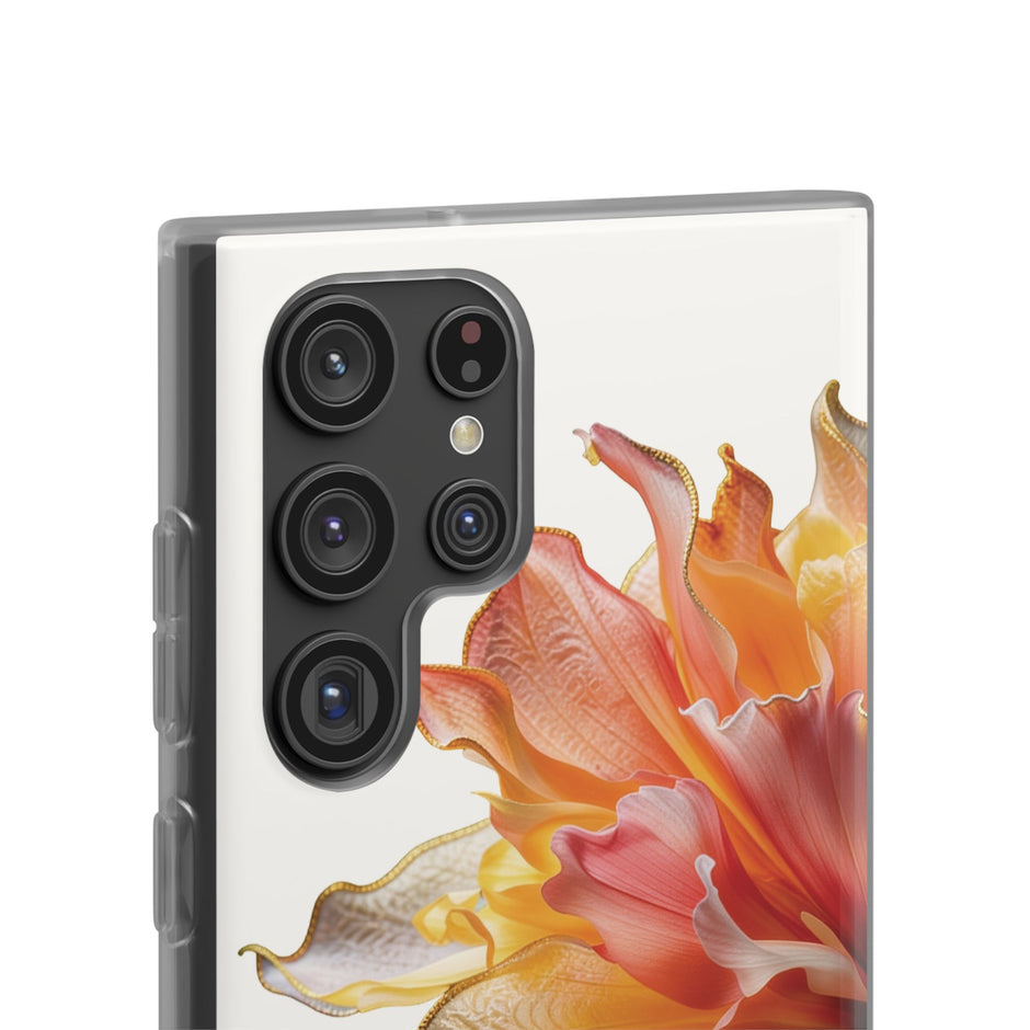 Samsung Galaxy S22 Series Flexi Case - Ember Bloom