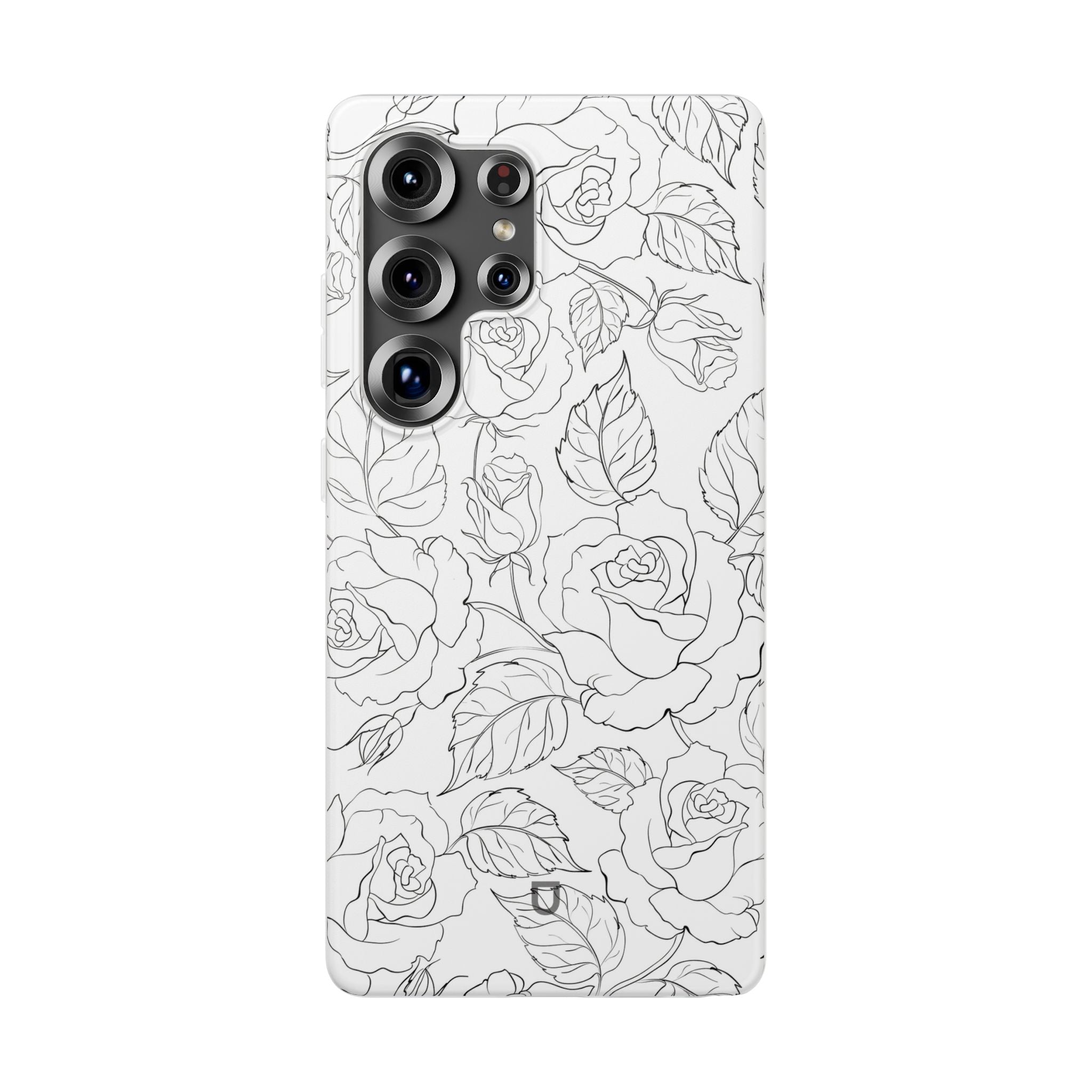 Samsung Galaxy S25 Ultra Flexi Case - Black Rose