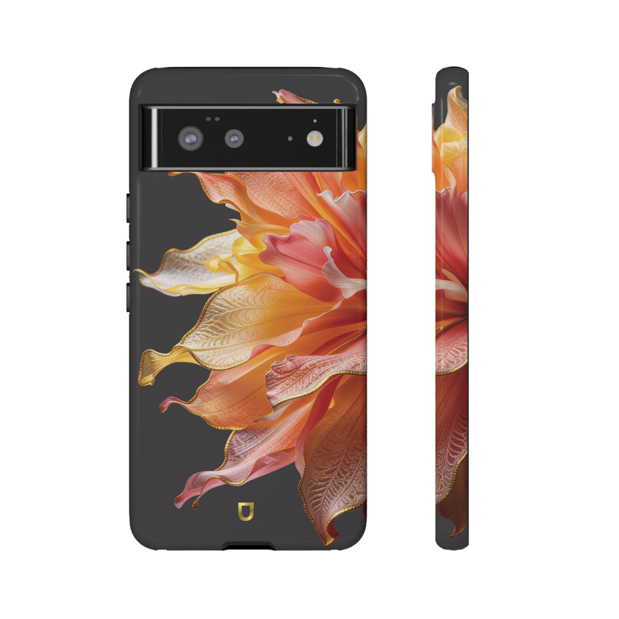 Google Pixel 6 Series Tough Case - Ember Bloom Black
