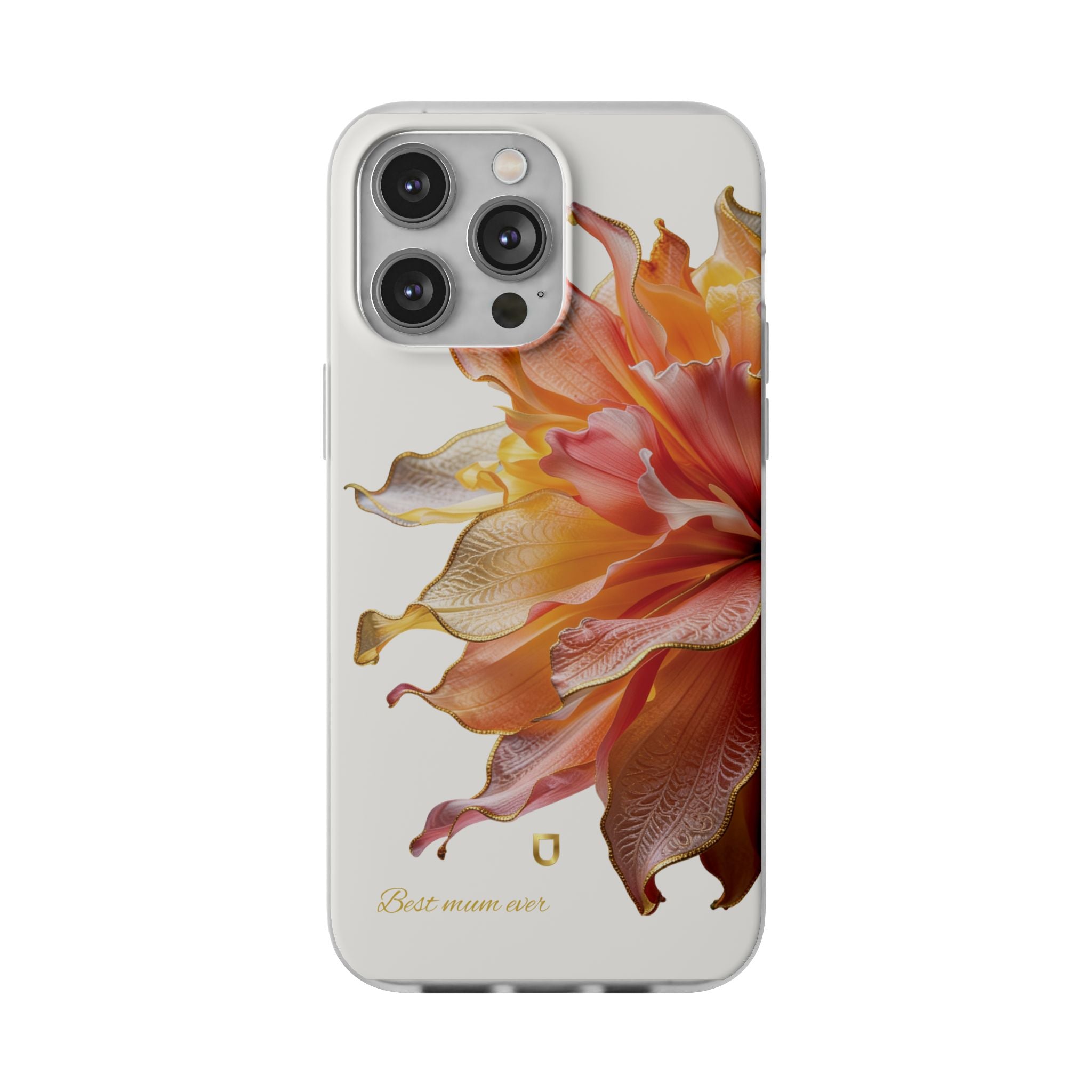 iPhone 14 Series Flexi Case - Ember Bloom