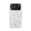 iPhone 17 Pro Flexi Case - Black Rose
