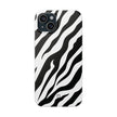 iPhone 15 Plus Flexi Case - Zebra