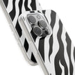 iPhone 16 Pro Max Flexi Case - Zebra