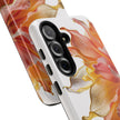 Samsung Galaxy S25 Series Tough Case - Ember Bloom White