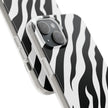 iPhone 15 Plus Flexi Case - Zebra