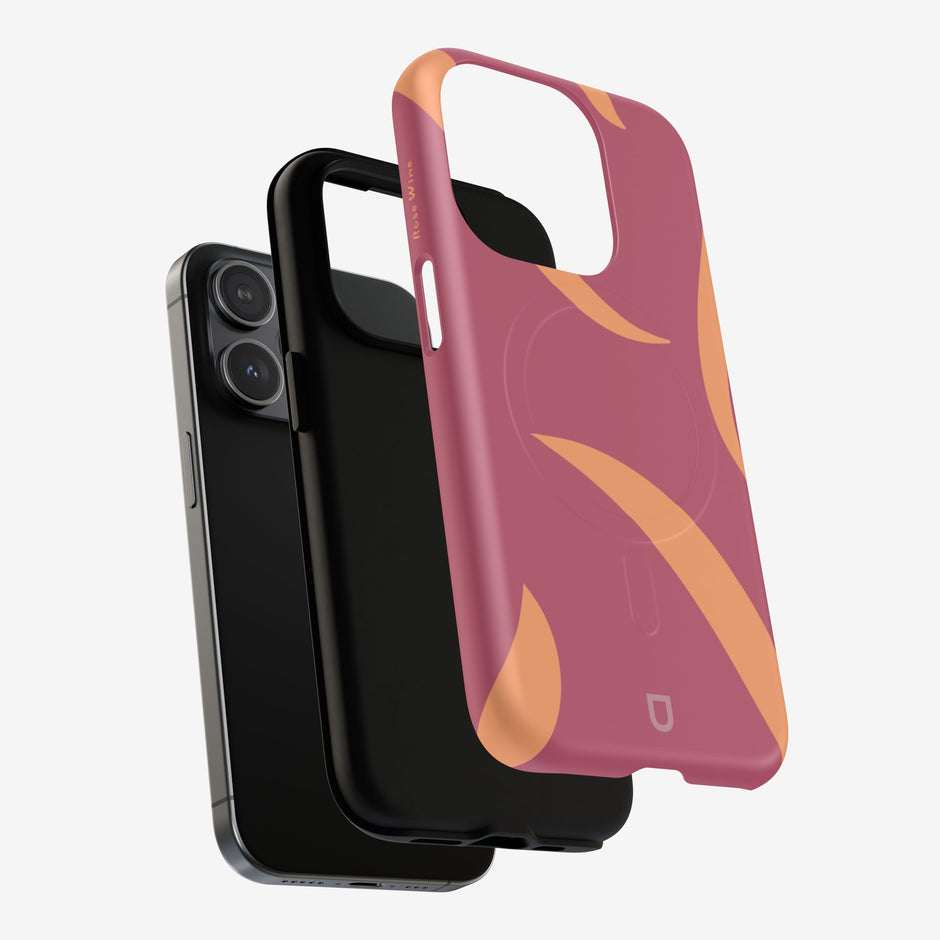 iPhone 15 Pro MagSafe Tough Case - Rose Wine