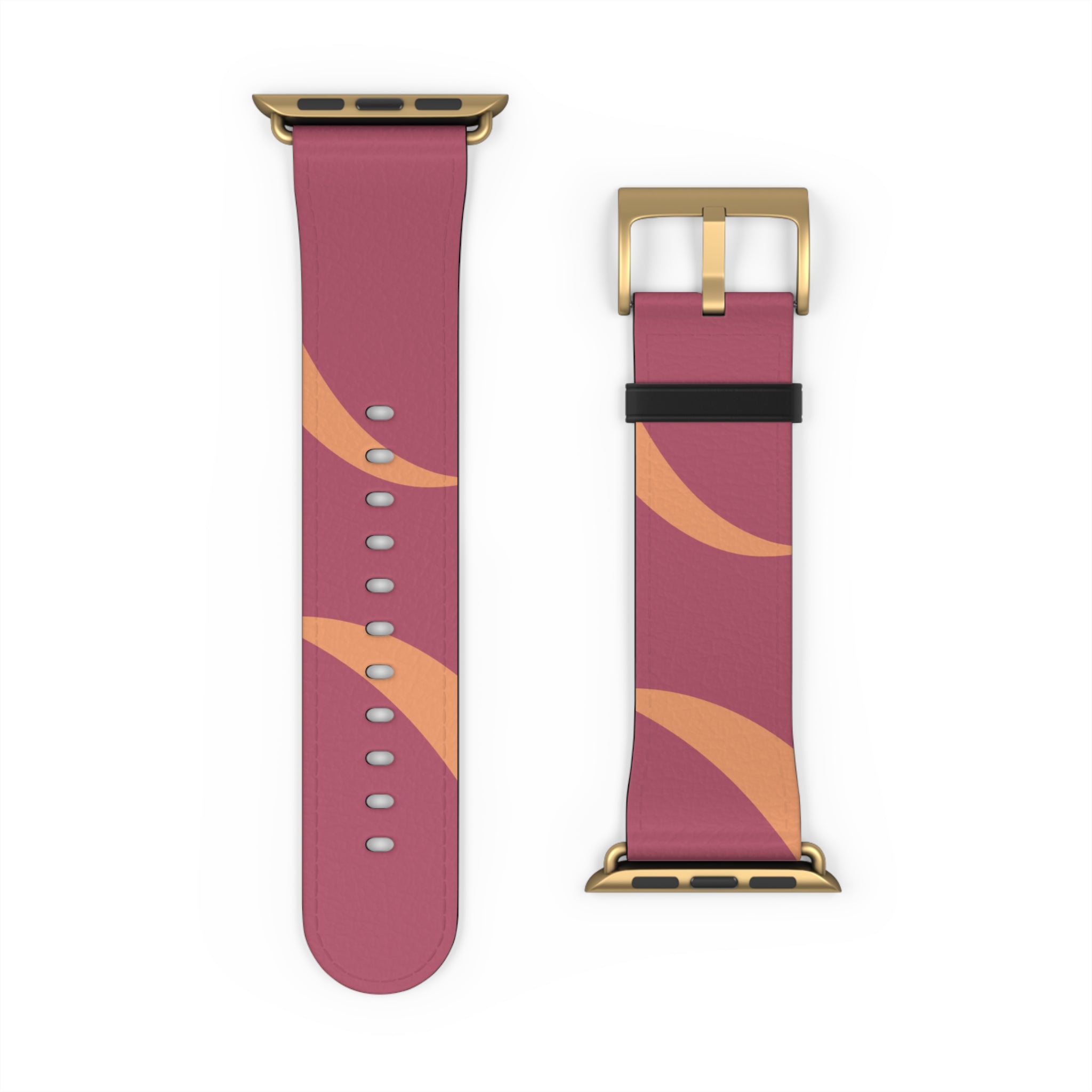 Apple Watch Series Bands 38-41 mm 42-45 mm - Rose Wine