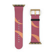 Apple Watch Series Bands 38-41 mm 42-45 mm - Rose Wine