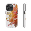 iPhone 15 Series Tough Case - Ember Bloom White
