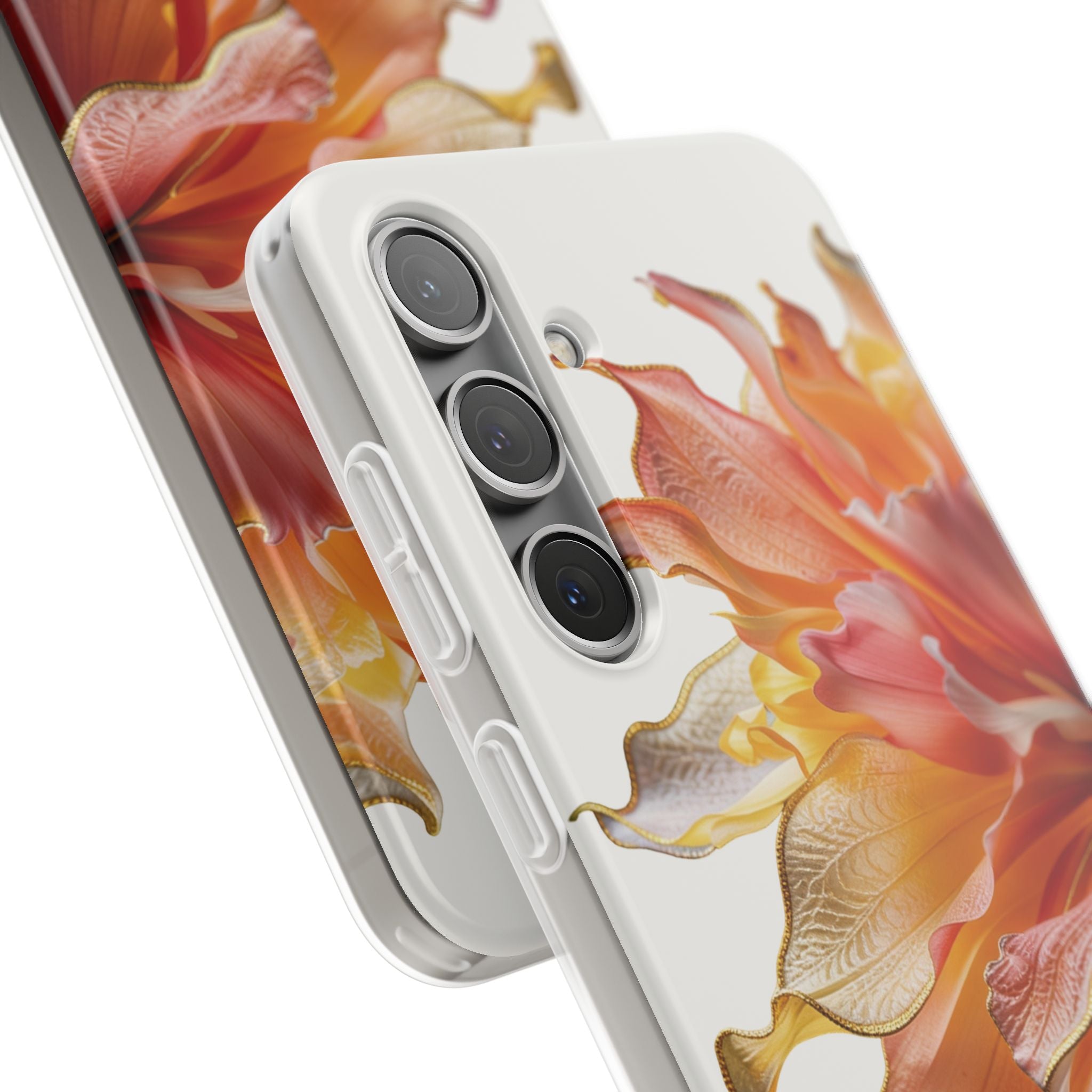 Samsung Galaxy S24 Series Flexi Case - Ember Bloom